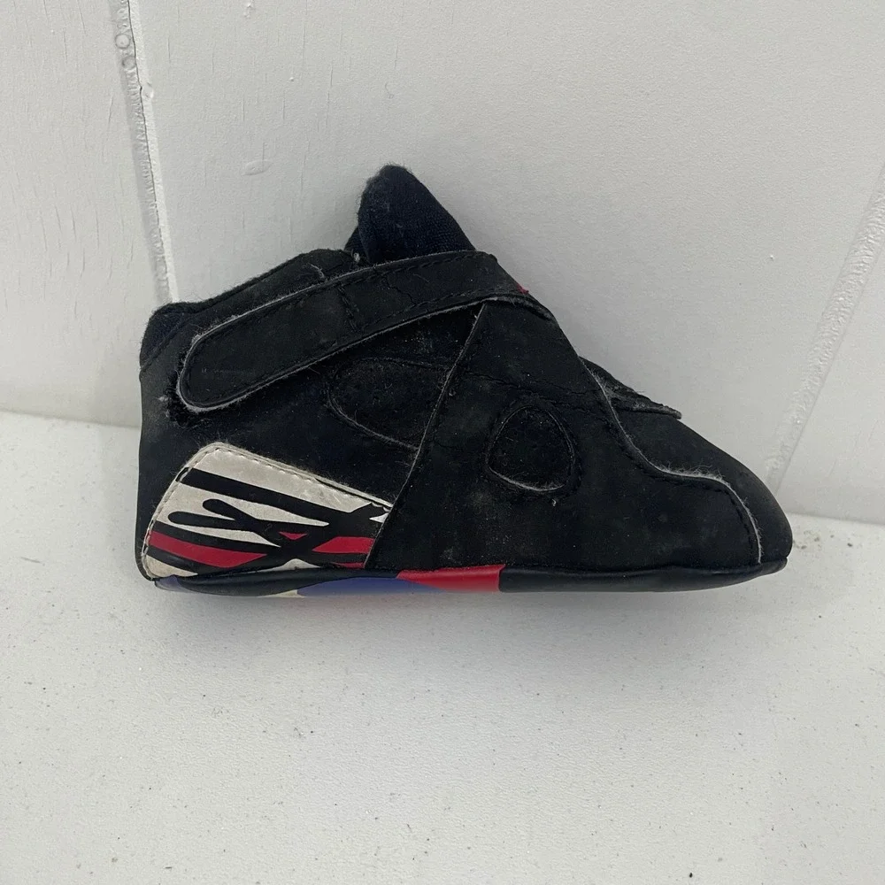 Air Jordan Retro VIII 8 Playoffs 2007 305362-061 Toddler Soft Bottom 4C No Box